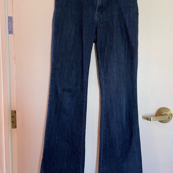 Eddie Bauer Curvy fit Trouser leg womens denim jeans size T10 - Picture 1 of 16